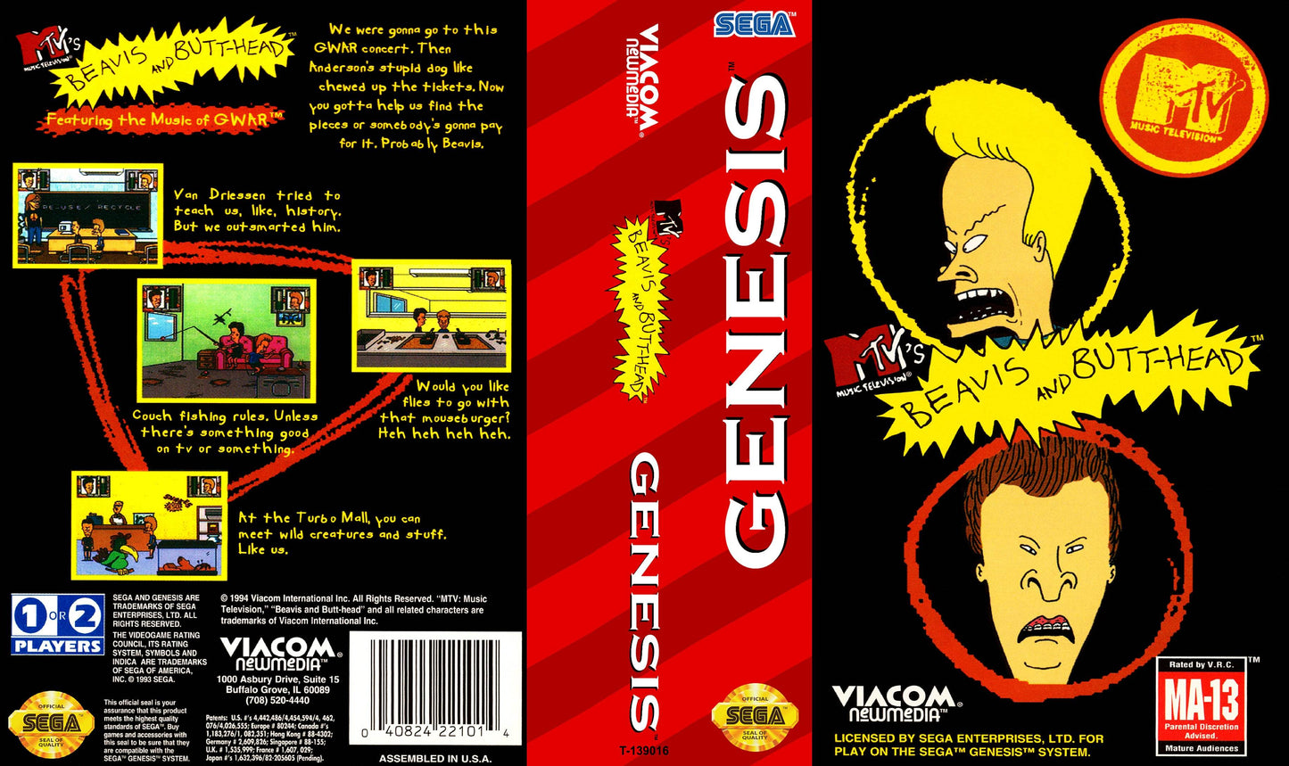 Beavis and Butthead Cover Art - WOI Solutions