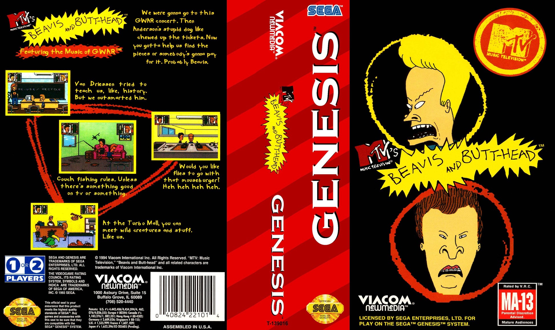 Beavis and Butthead Cover Art - WOI Solutions