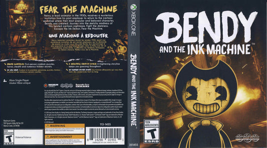 Bendy and the Ink Machine Cover Art - WOI Solutions
