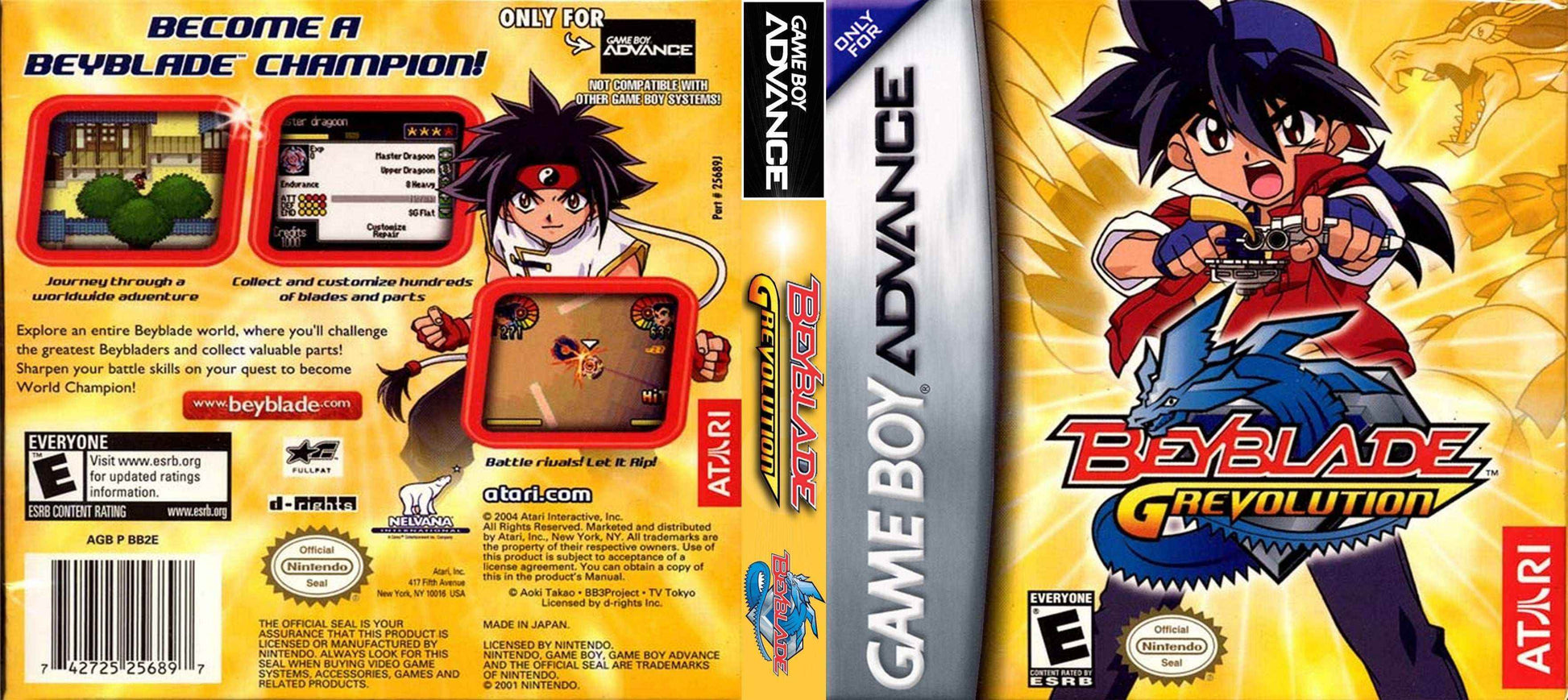 Beyblade G-Revolution Cover Art - WOI Solutions