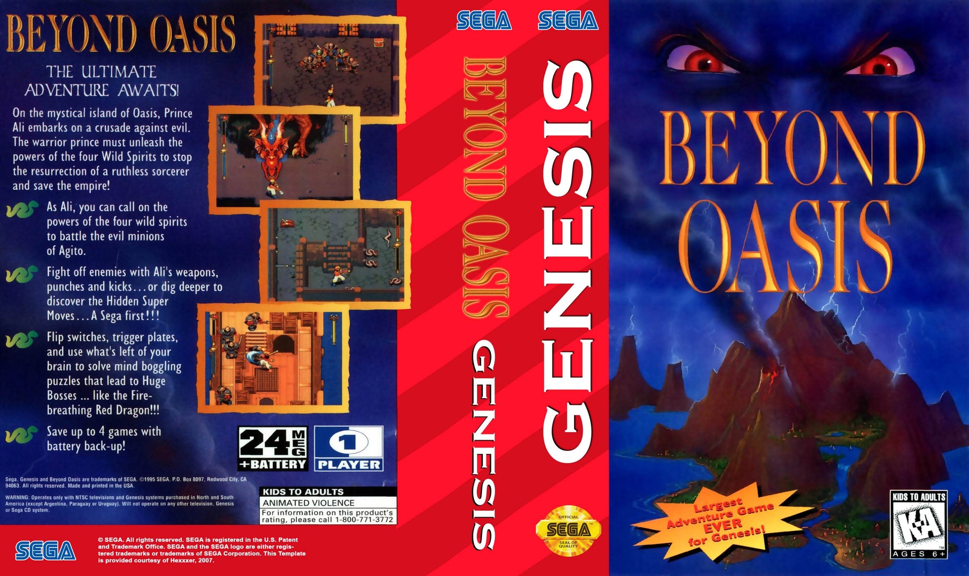 Beyond Oasis Cover Art - WOI Solutions