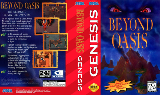 Beyond Oasis Cover Art - WOI Solutions