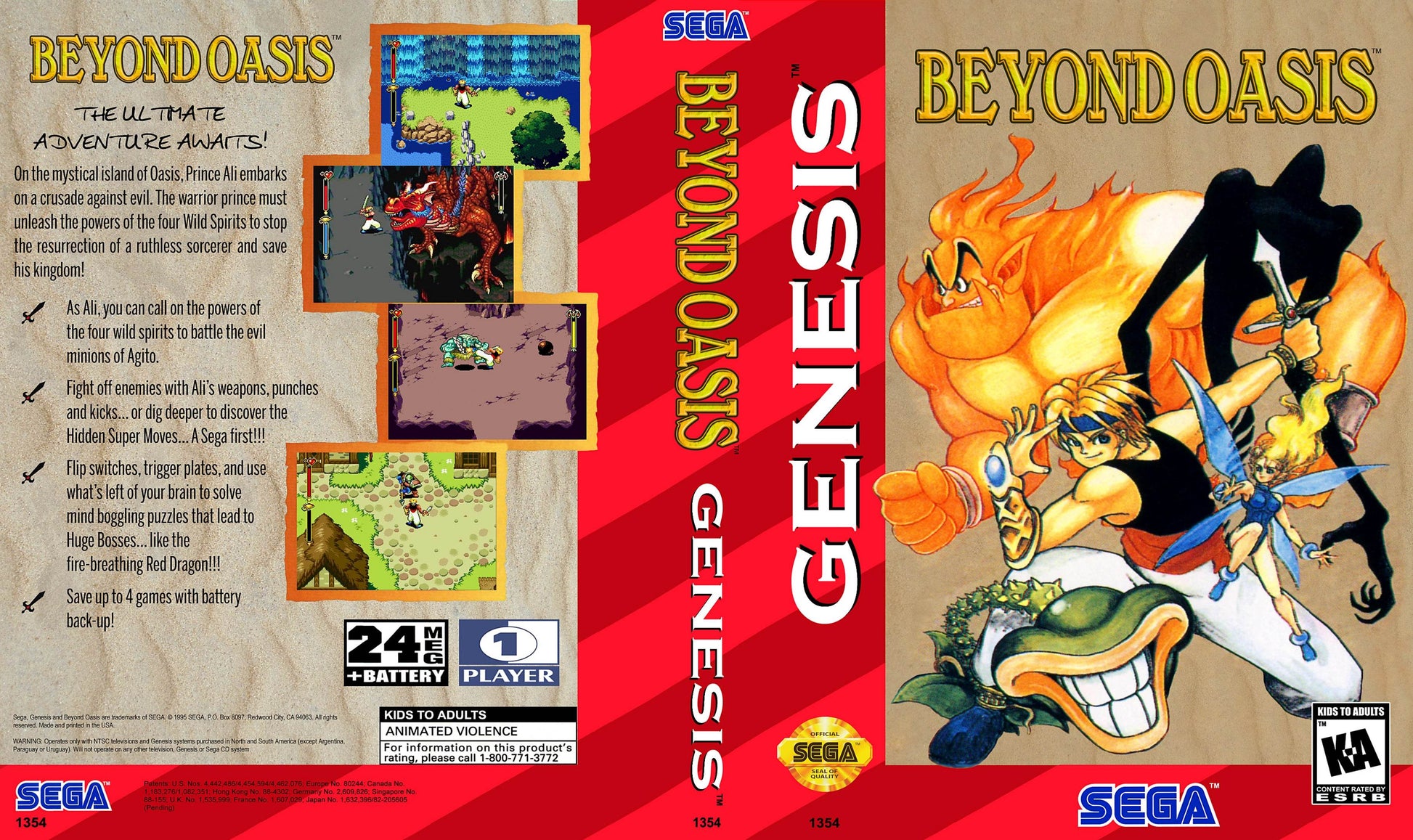 Beyond Oasis Cover Art - WOI Solutions
