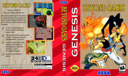 Beyond Oasis Cover Art - WOI Solutions