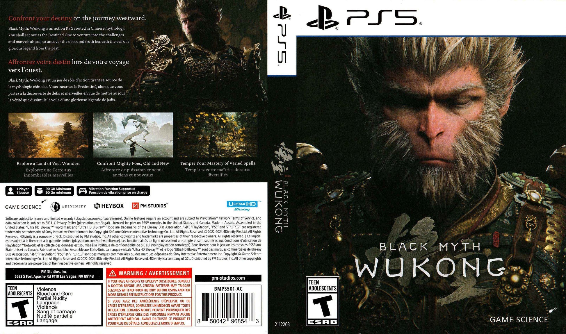 Black Myth Wukong Cover Art - WOI Solutions