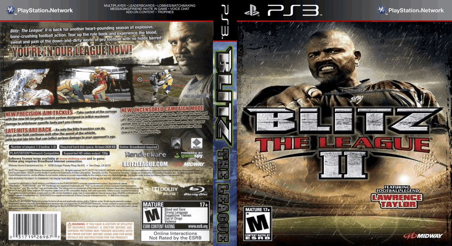 Blitz The League 2 Cover Art - WOI Solutions