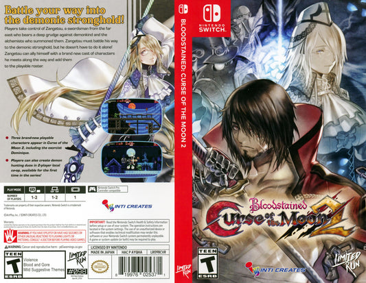 Bloodstained Curse of the Moon 2