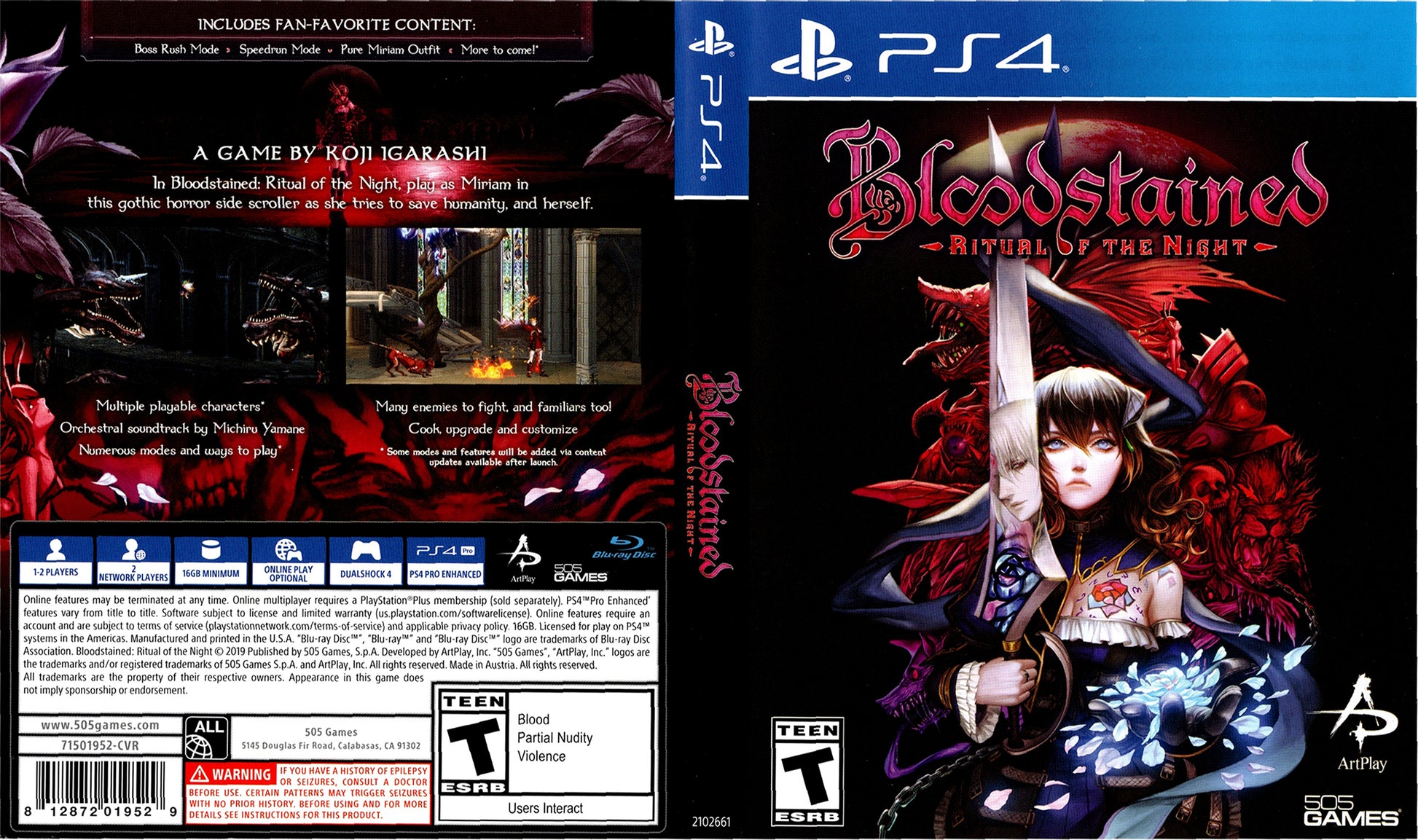 Bloodstained Ritual of the Night