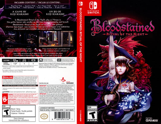 Bloodstained Ritual of the Night