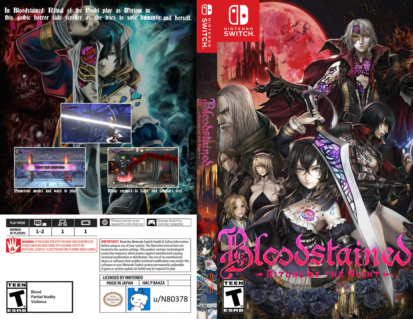 Bloodstained Ritual of the Night