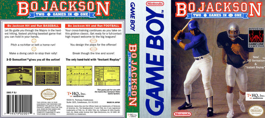 Bo Jackson Two Games in One Cover Art - WOI Solutions