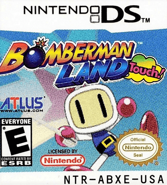 Bomberman Land Touch! Cover Art - WOI Solutions