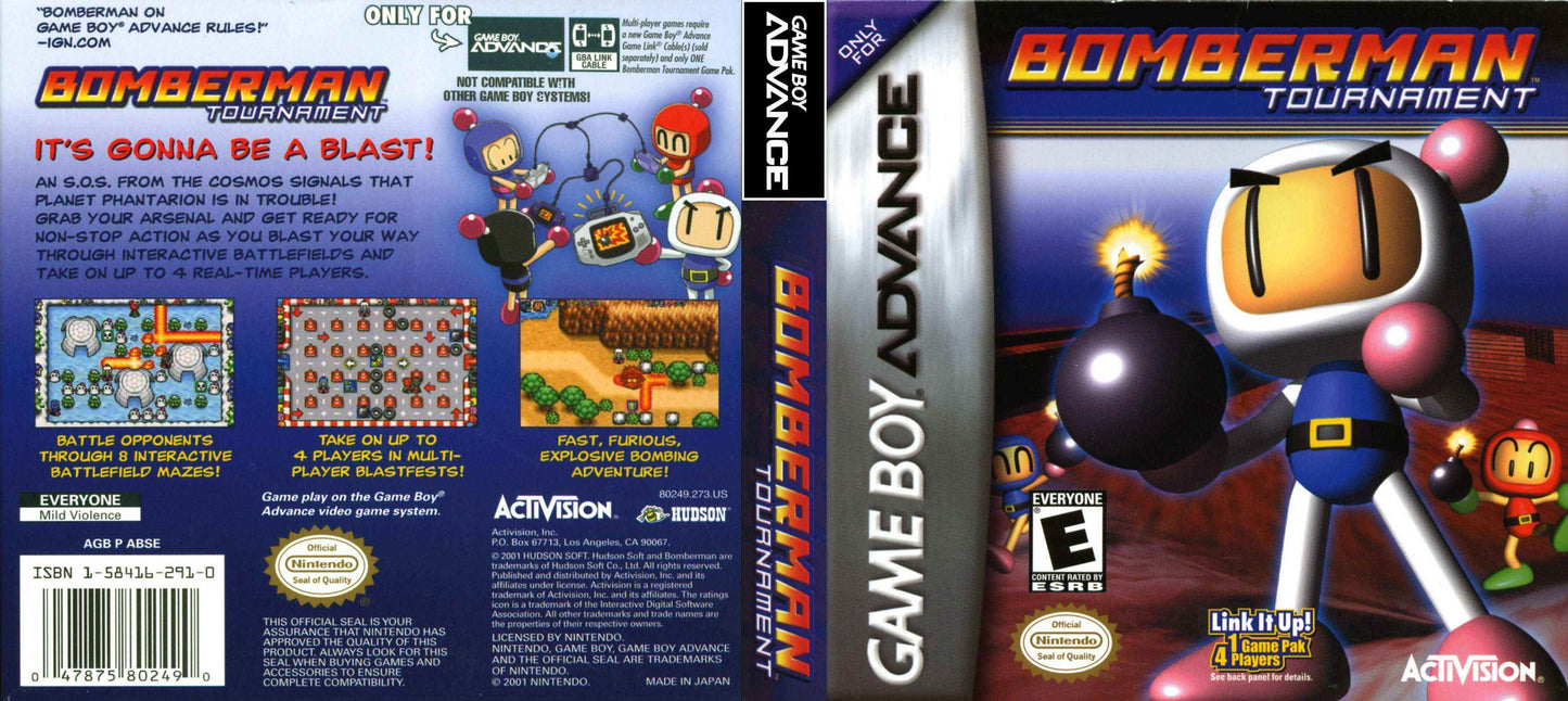 Bomberman Tournament Cover Art - WOI Solutions