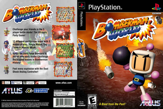 Bomberman Worlds Cover Art - WOI Solutions