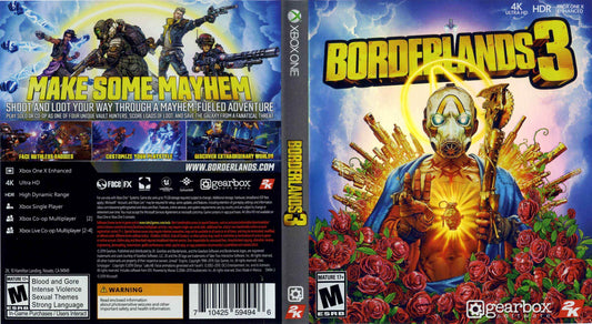 Borderlands 3 Cover Art - WOI Solutions