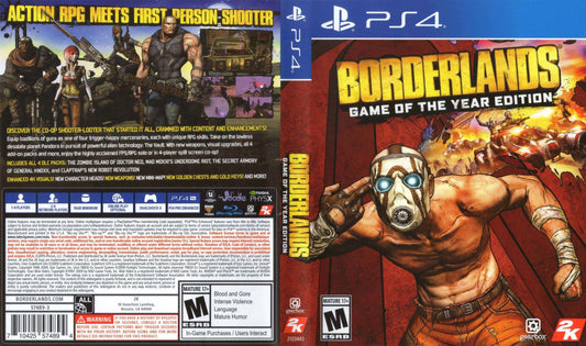 Borderlands Game of the Year Edition Cover Art - WOI Solutions