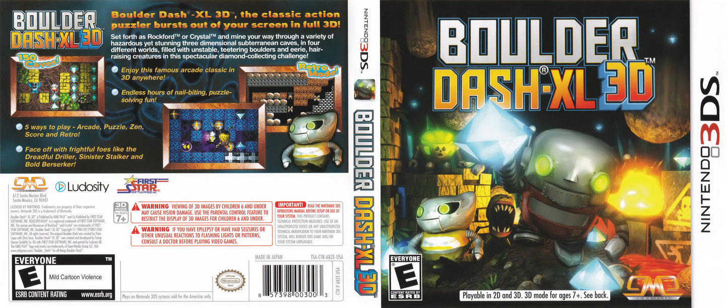 Boulder Dash-XL 3D