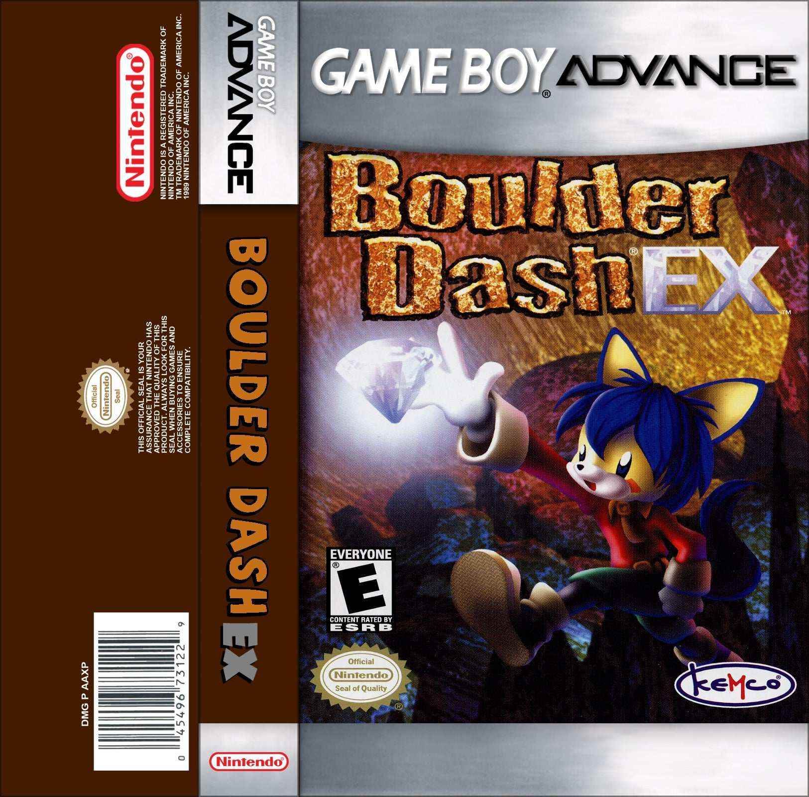 Boulder Dash EX Cover Art - WOI Solutions