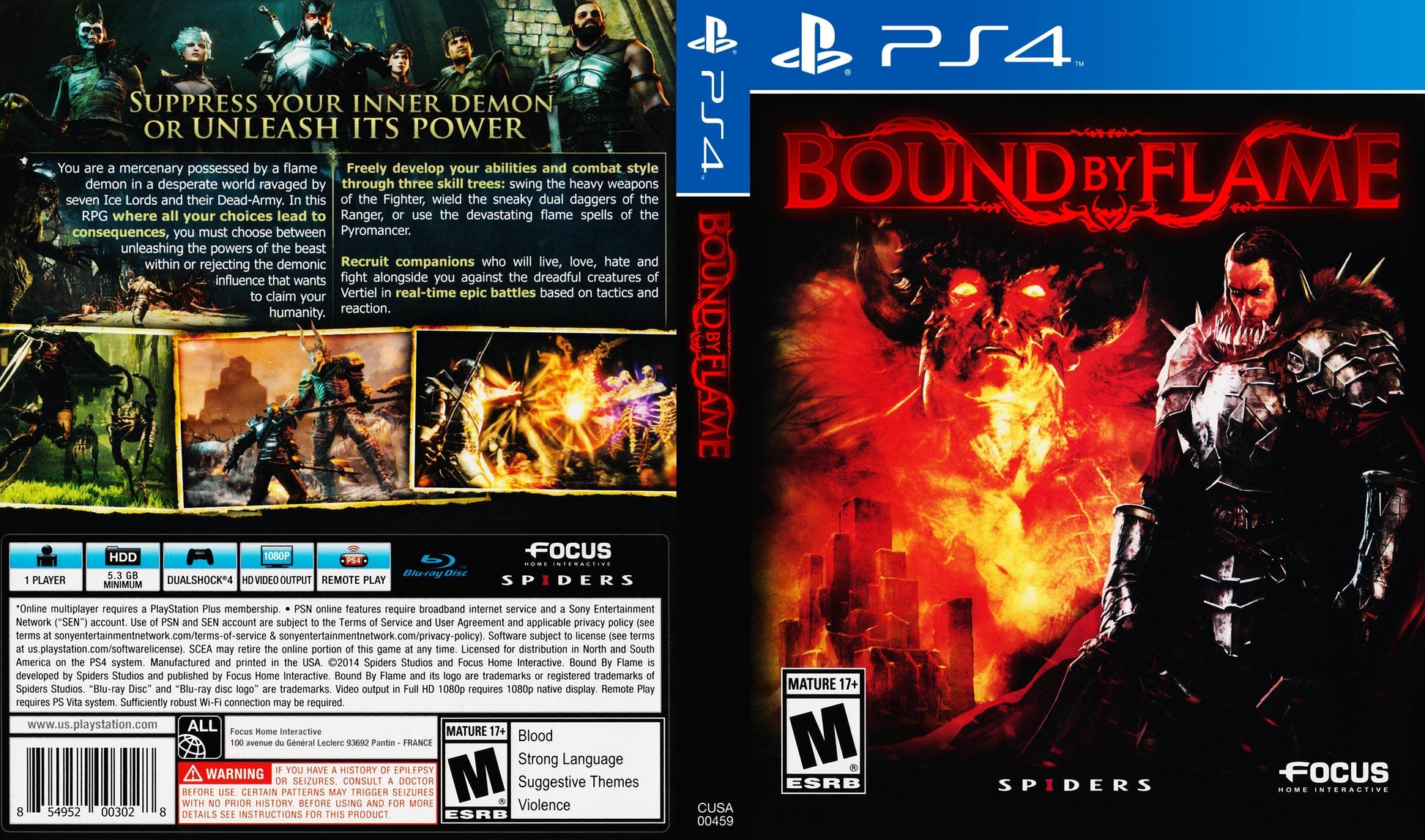 Bound By Flame Cover Art - WOI Solutions