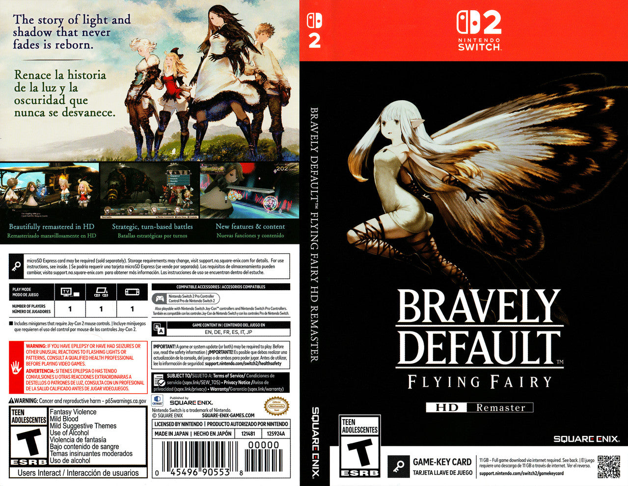 Bravely Default Flying Fairy HD Remaster