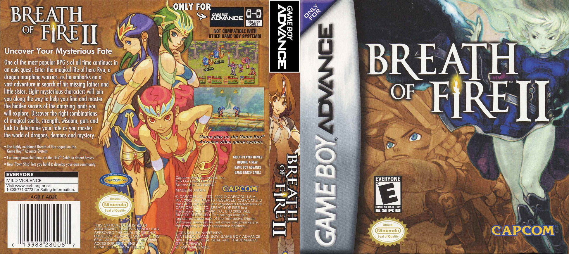 Breathe of Fire 2 Cover Art - WOI Solutions