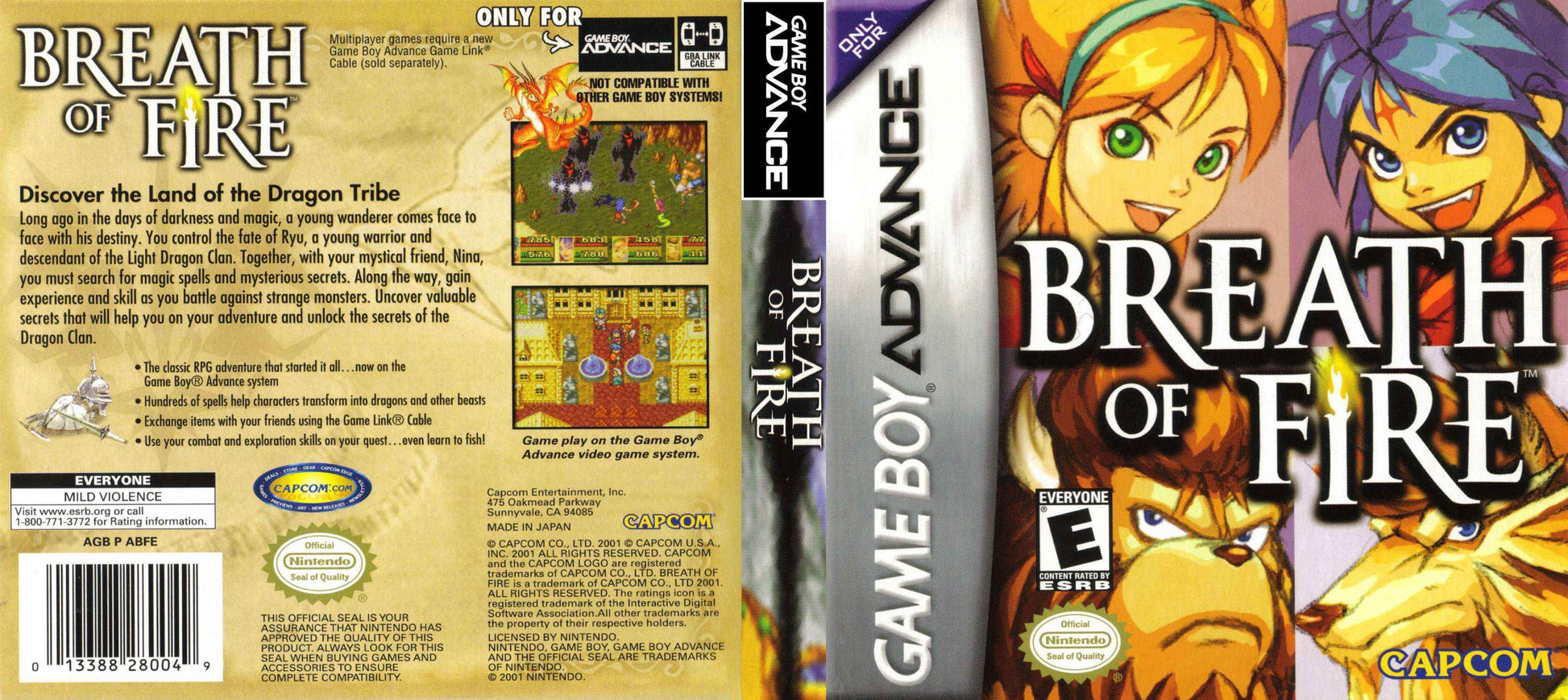 Breath of Fire Cover Art - WOI Solutions