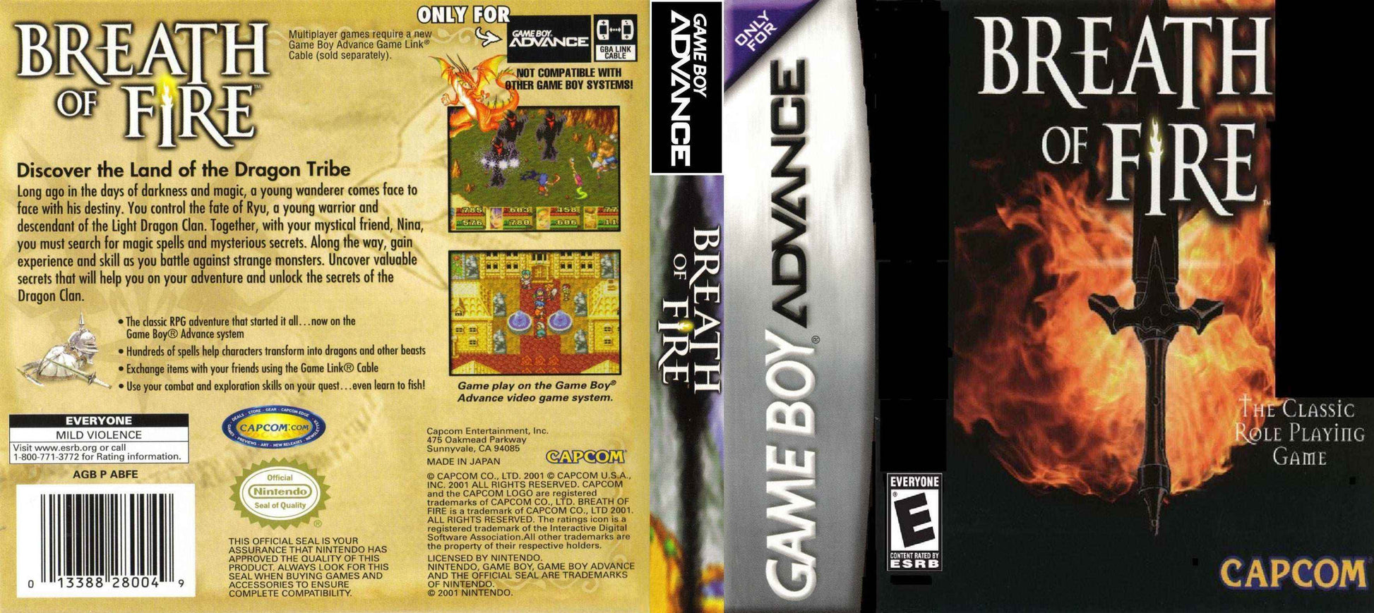 Breath of Fire Cover Art - WOI Solutions