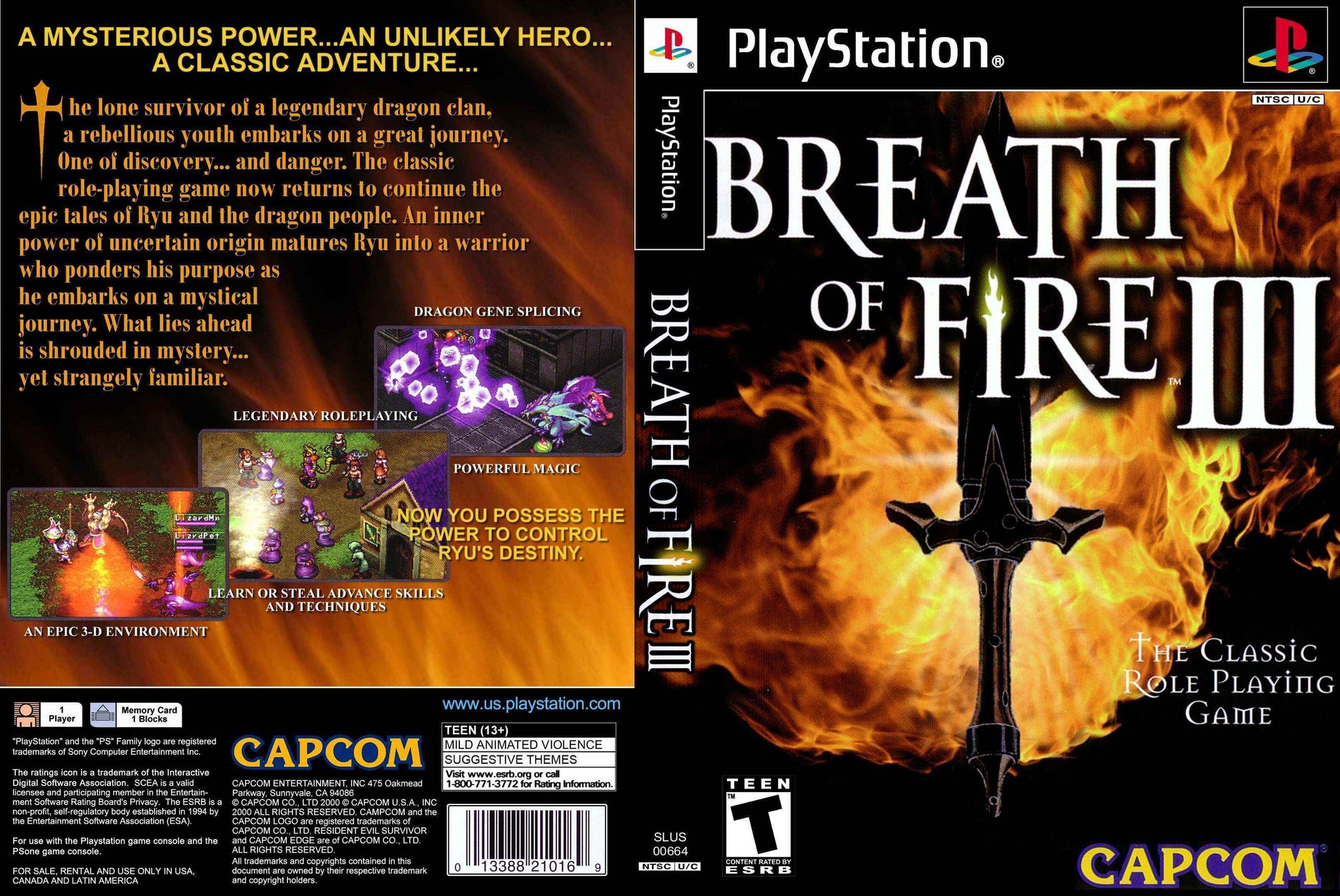 Breath of Fire III Cover Art - WOI Solutions