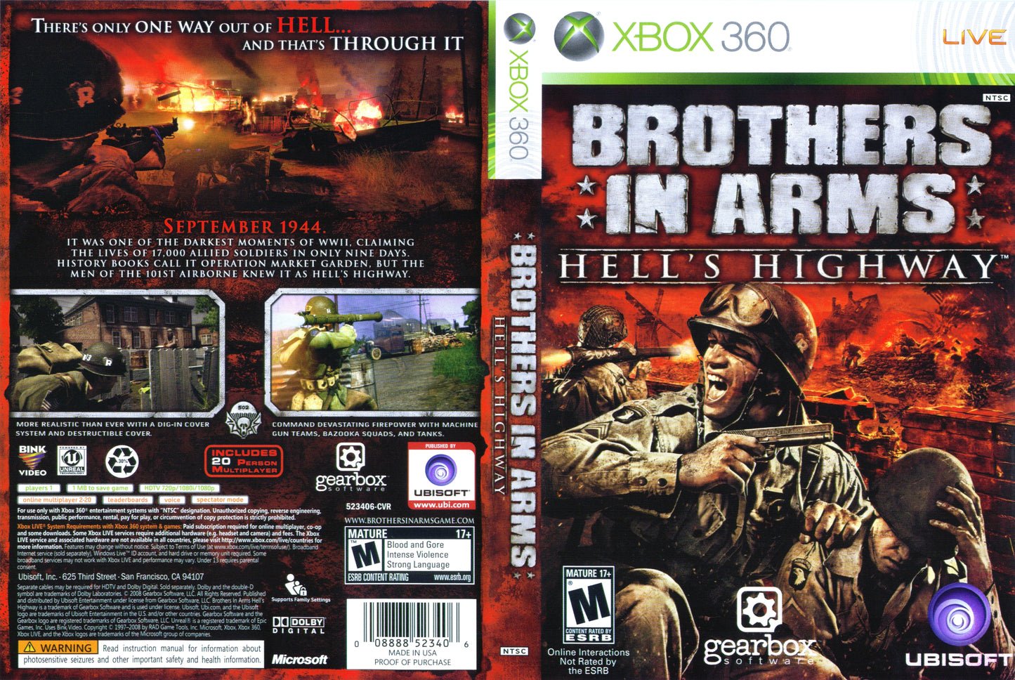 Brothers in Arms Hell's Highway