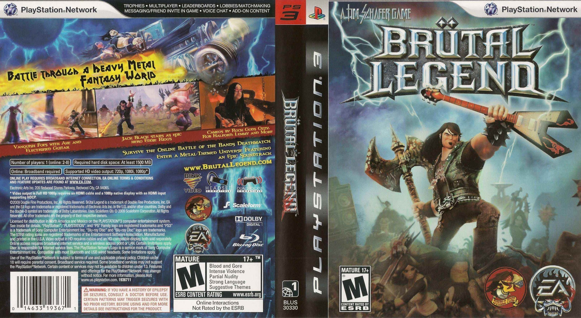 Brutal Legend Cover Art - WOI Solutions