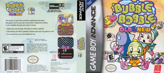Bubble Bobble Cover Art - WOI Solutions