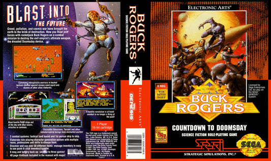 Buck Rogers Countdown to Doomsday Cover Art - WOI Solutions