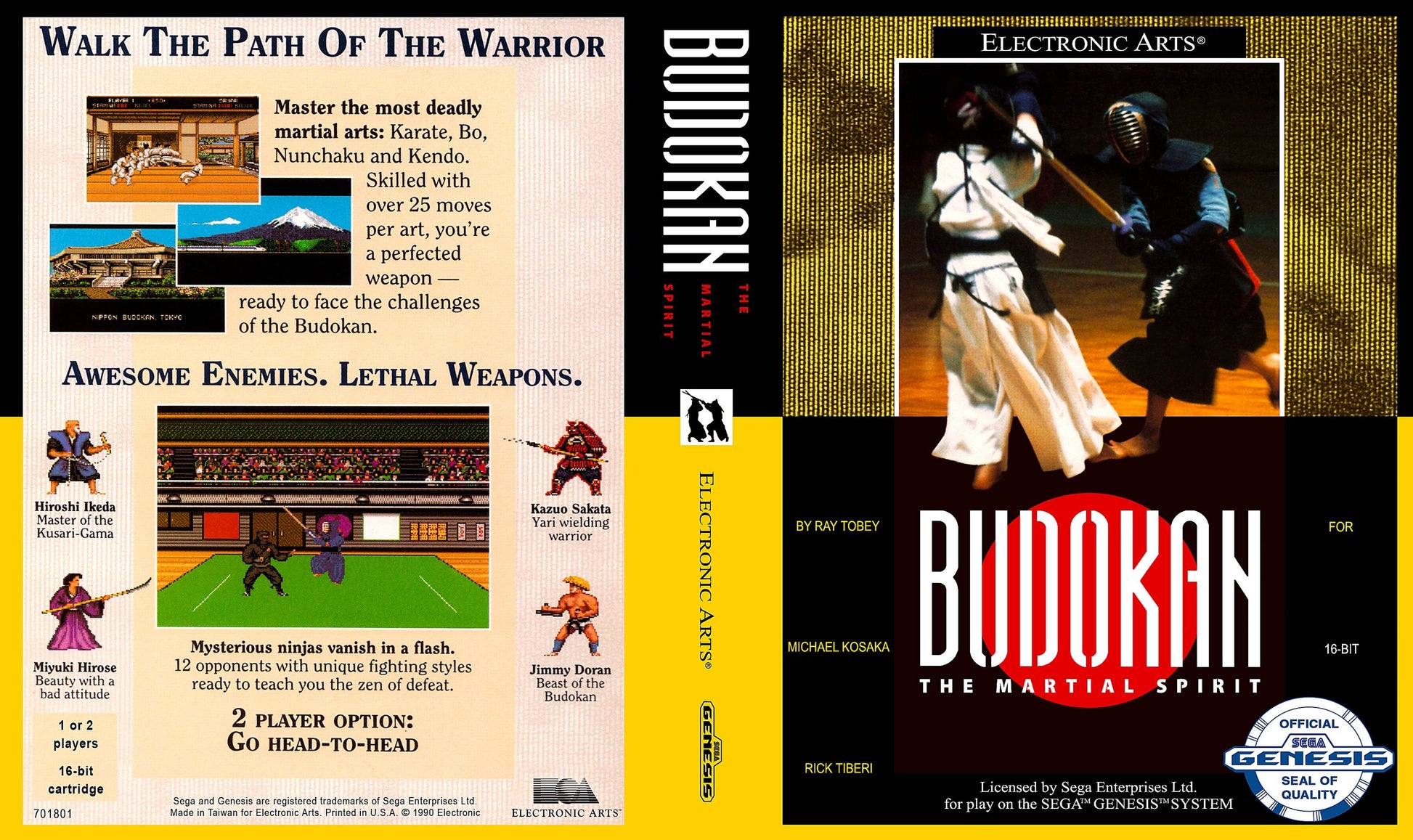 Budokan The Martial Spirit Cover Art - WOI Solutions