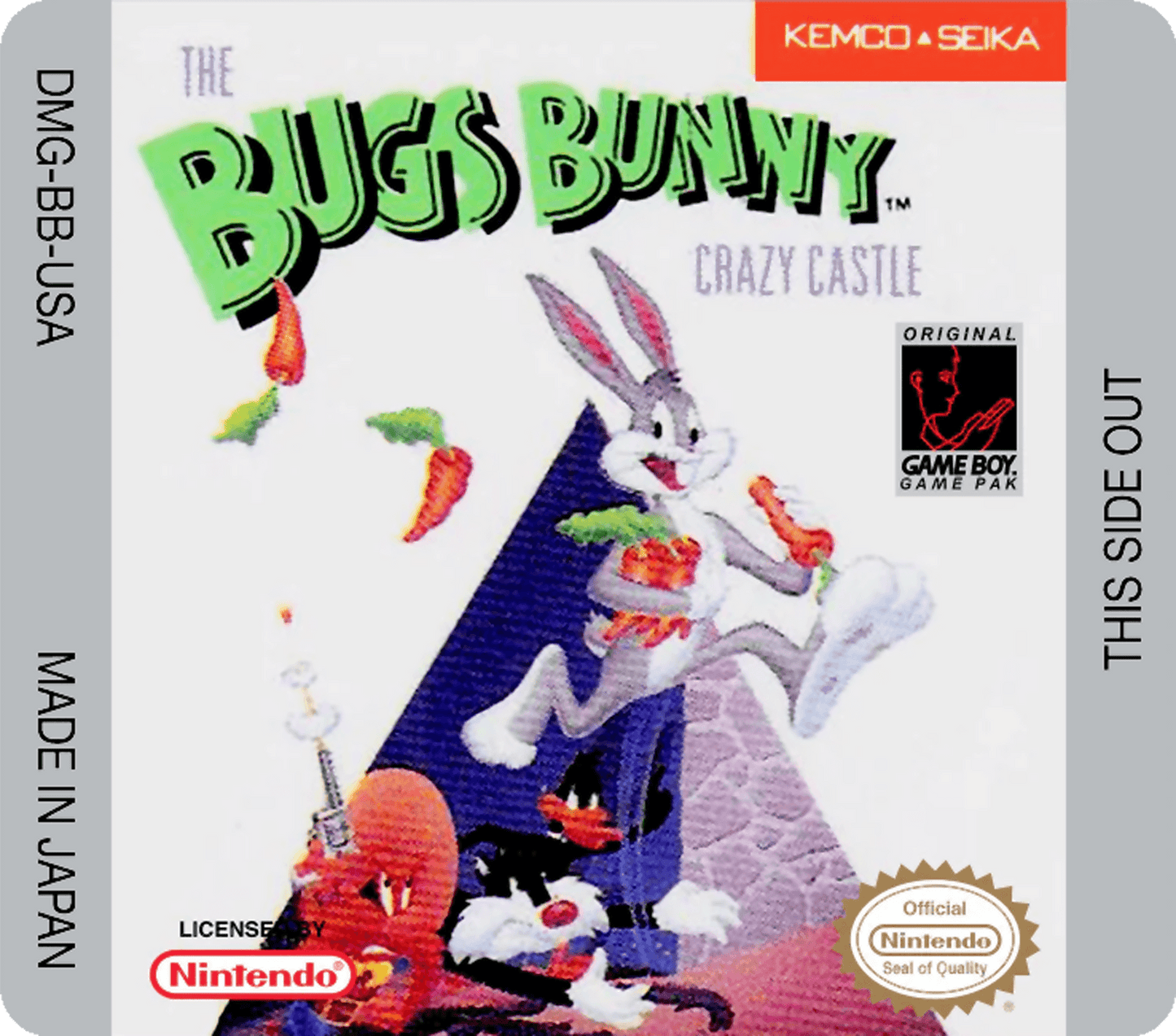 Bugs Bunny Crazy Castle Cover Art - WOI Solutions