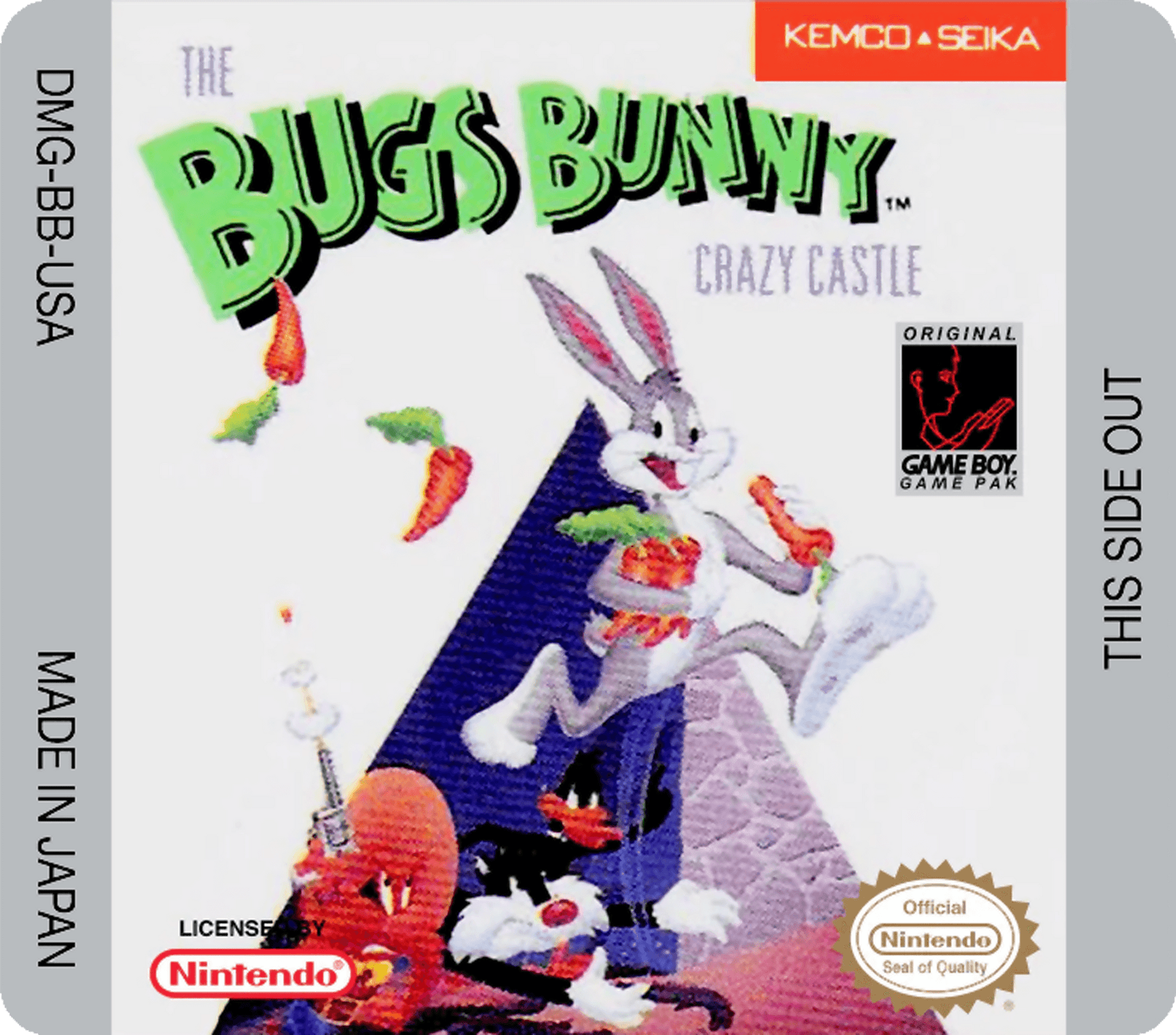 Bugs Bunny Crazy Castle Cover Art - WOI Solutions