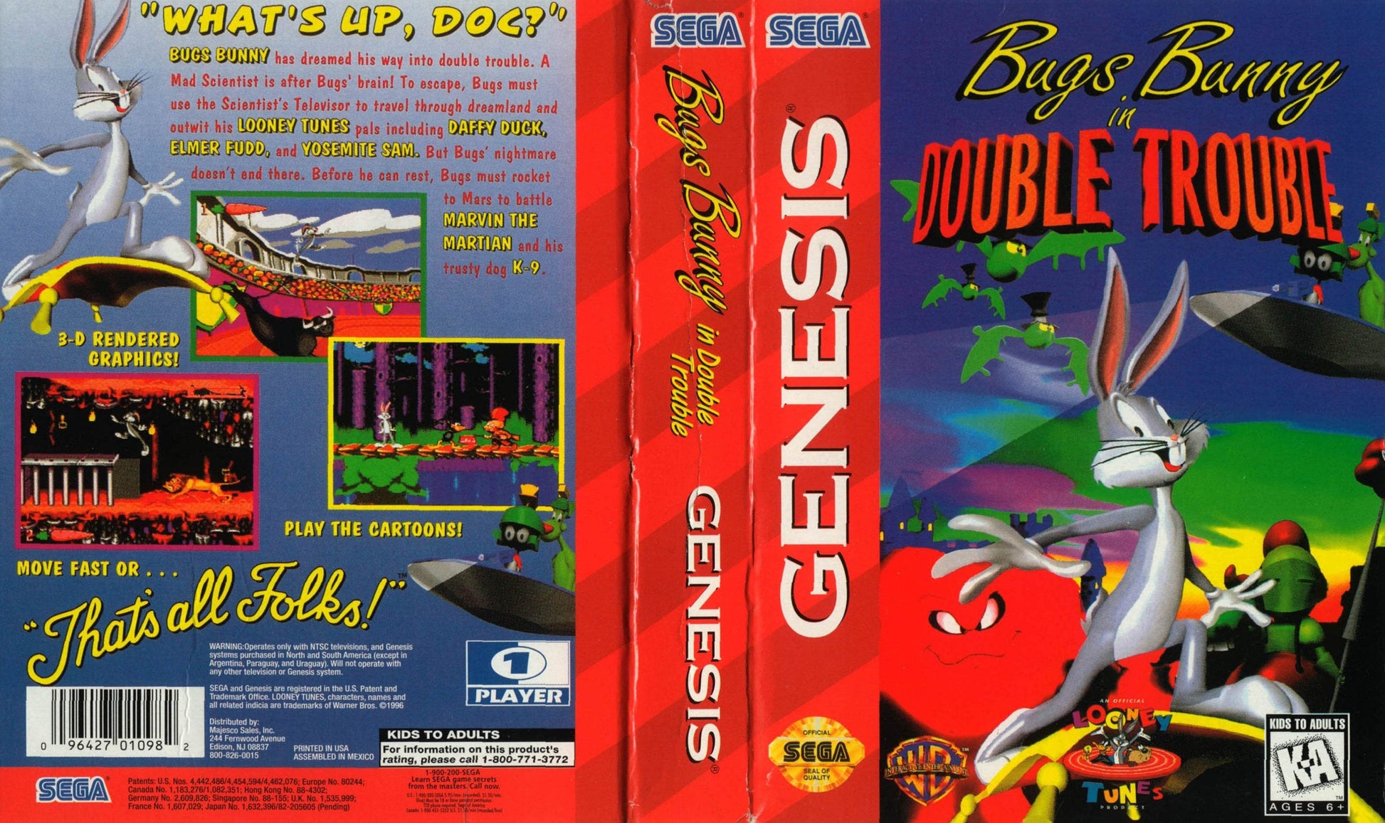 Bugs Bunny Double Trouble Cover Art - WOI Solutions