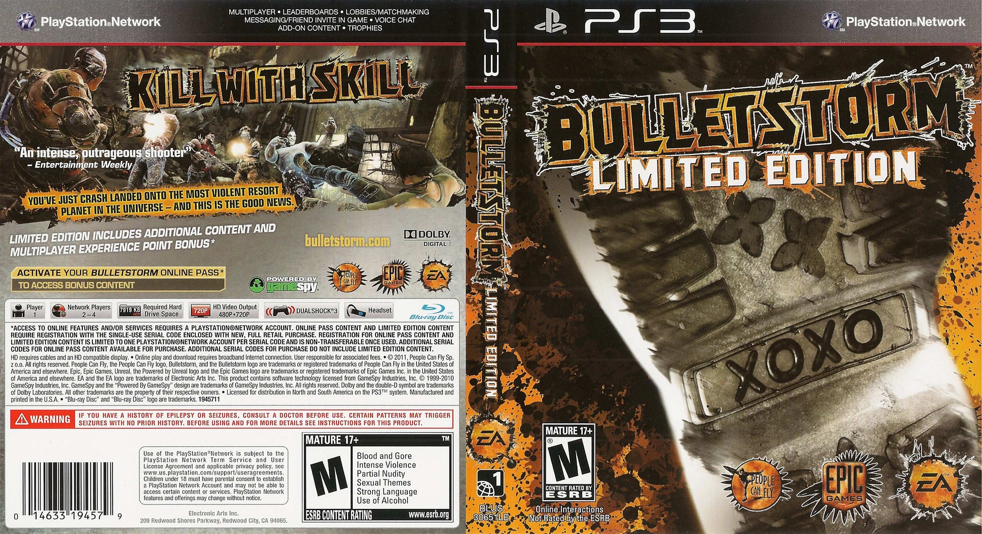 Bulletstorm Limited Edition