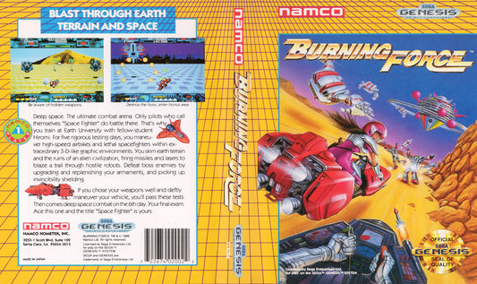 Burning Force Cover Art - WOI Solutions