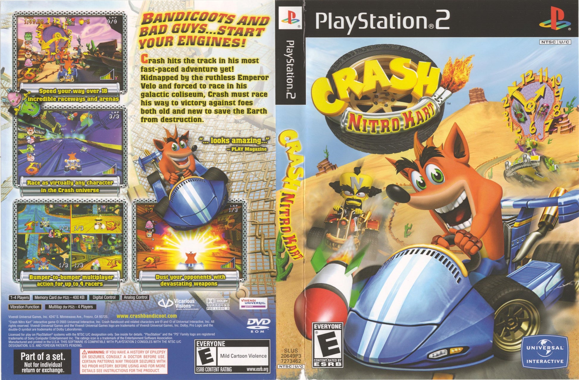 CRASH NITRO KART