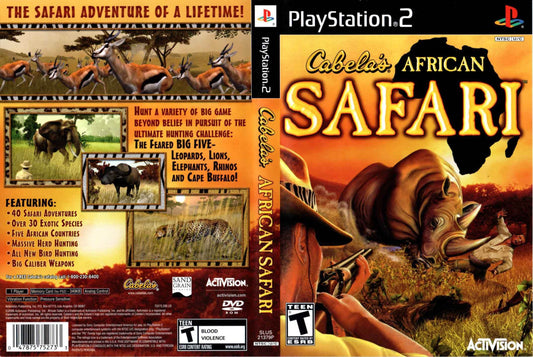 Cabela's African Safari Cover Art - WOI Solutions