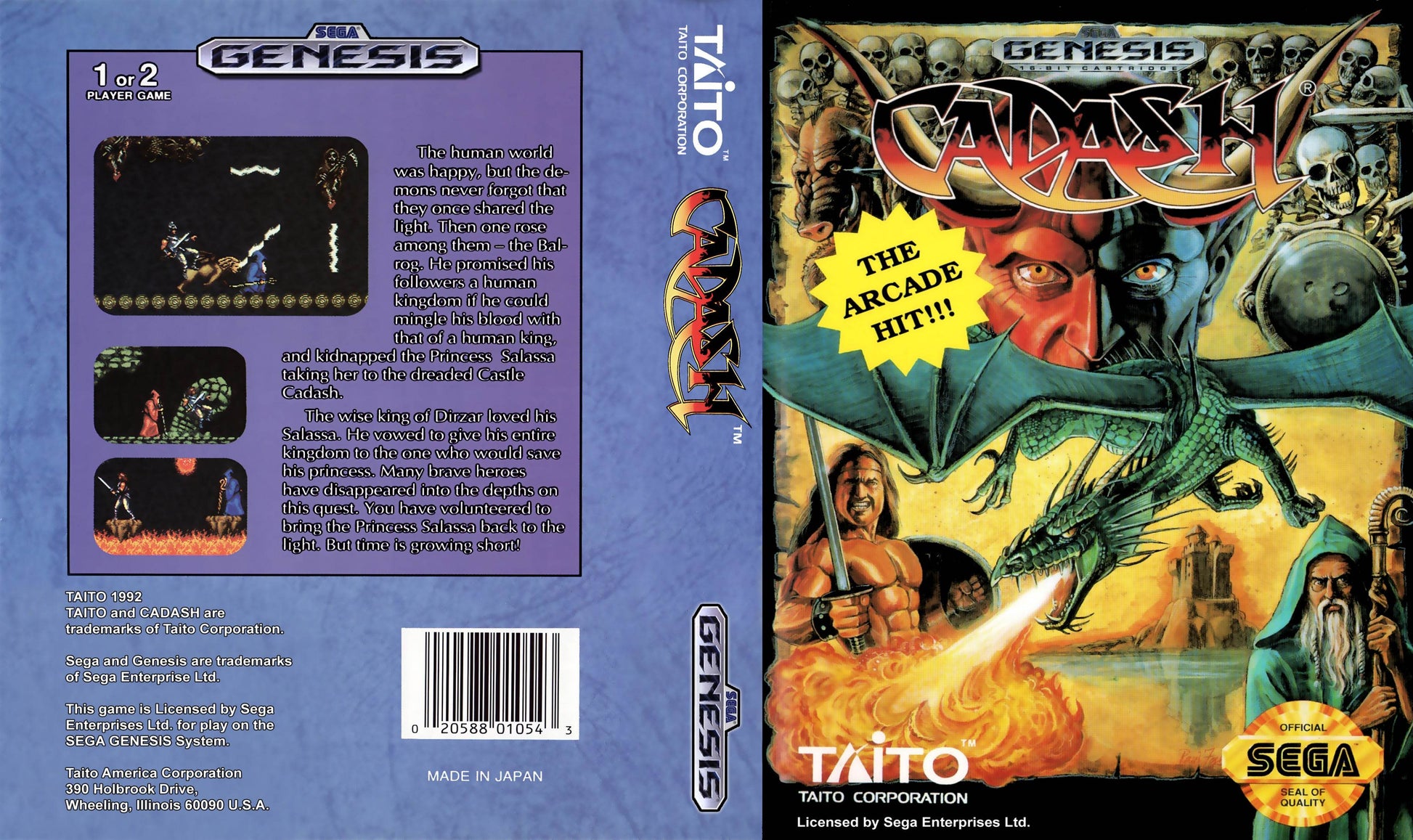 Cadash Cover Art - WOI Solutions