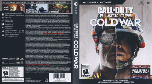 Call of Duty Black Ops Cold War