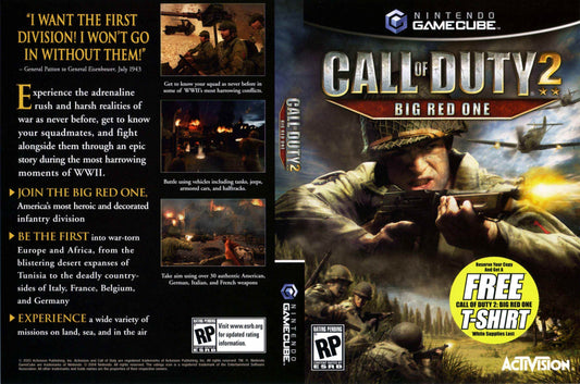Call Of Duty 2 Big Red One Cover Art - WOI Solutions