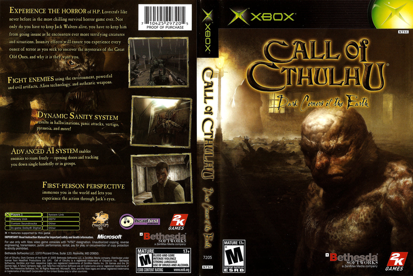 Call of Cthulhu Dark Corners of the Earth