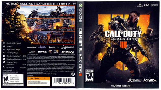 Call of Duty Black Ops 4 Cover Art - WOI Solutions