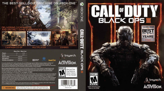 Call of Duty Black Ops III Cover Art - WOI Solutions