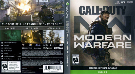 Call of Duty Modern Warfare Cover Art - WOI Solutions