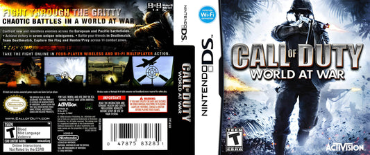 Call of Duty World At War Cover Art - WOI Solutions