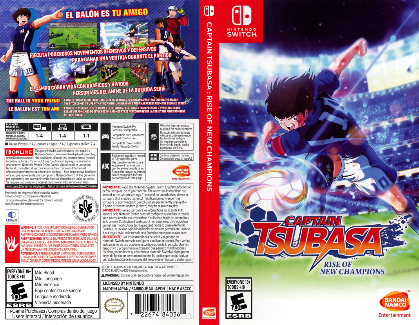 Captain Tsubasa Rise of New Champions