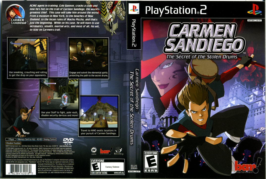 Carmen Sandiego The Secret of the Stolen Drums